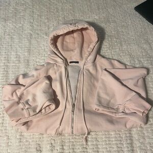 Pink Oversized Brandy Melville Hoodie